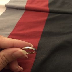 Real 925 Sterling Silver Wedding Band Size 11