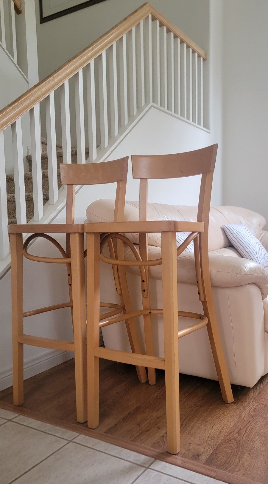 Pair of Vintage IKEA Bar Stools – Swedish Design