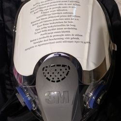 3M-FF-403 FX Full Face Respirator W/Lens Covers NEW
