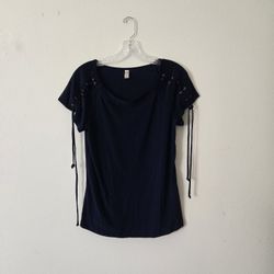 Navy Blouse 