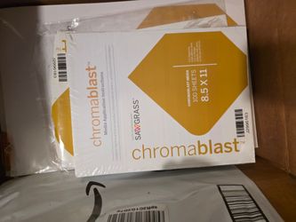 Sawgrass Chromablast Transfer Paper 8.5x11 100 Sheets