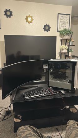 Pc with a 36in Samsung monitor