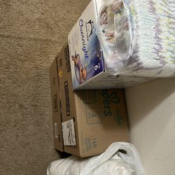 Pampers And Miscellaneous Diapers