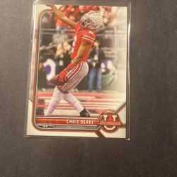 Chris Olave Rookie 2022 Bowman University #93