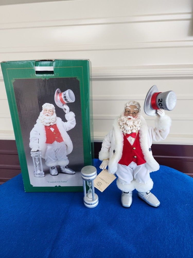 VTG Kurt S Adler COUNTDOWN SANTA Millennium 1999 Kurt Adler KSA Collectibles