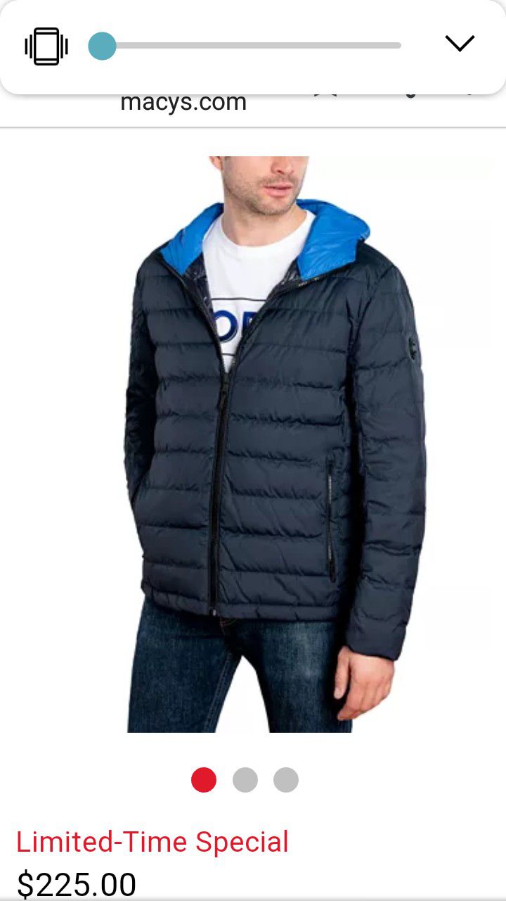 Michael Kors men's XL down jacket $50