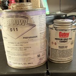 Pvc Primer And Cement