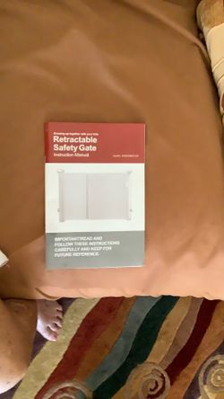 Retractable Mesh safety gate