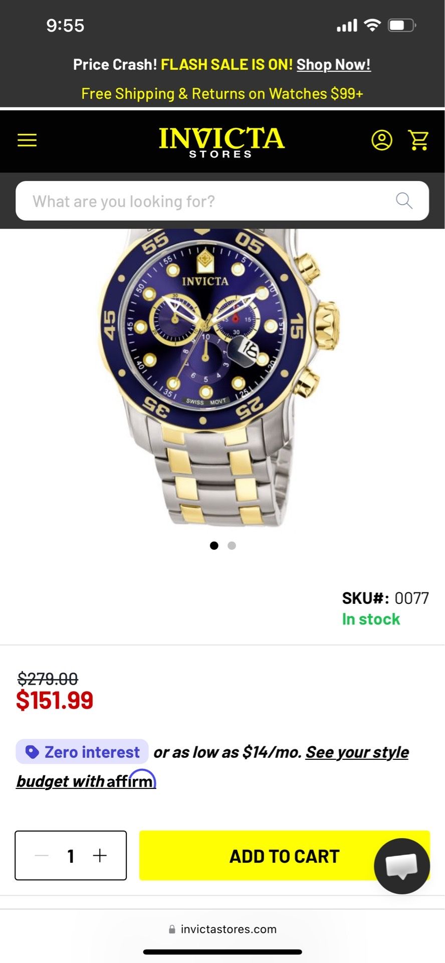 Invicta watch for Sale in Miami Gardens, FL - OfferUp