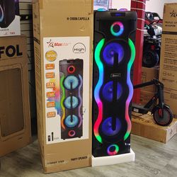 Altavoz para fiestas 🎉🤩 ¡Totalmente nuevo! — Oferta especial en efectivo: $289