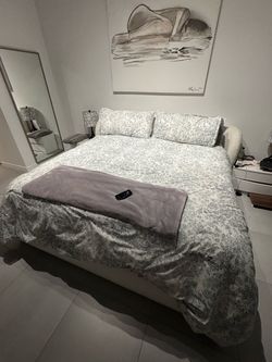 King Size, Adjustable Mattress, Bed Set