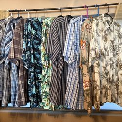 Like New 11-men’s 4XL Shirts Take All $50