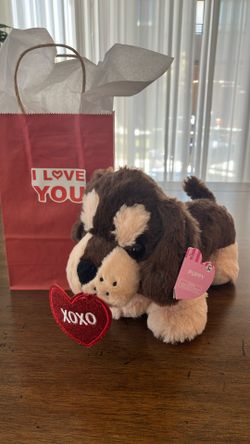 New 🐶 Instant Valentine! Premade Puppy Gift Bag