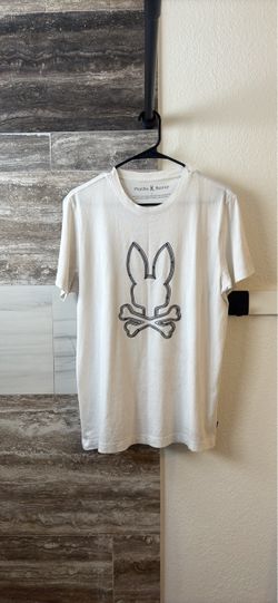 Psycho Bunny White Graphic T-Shirt