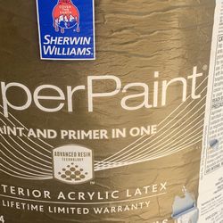 Paint And Prime In One  5 Gallons 