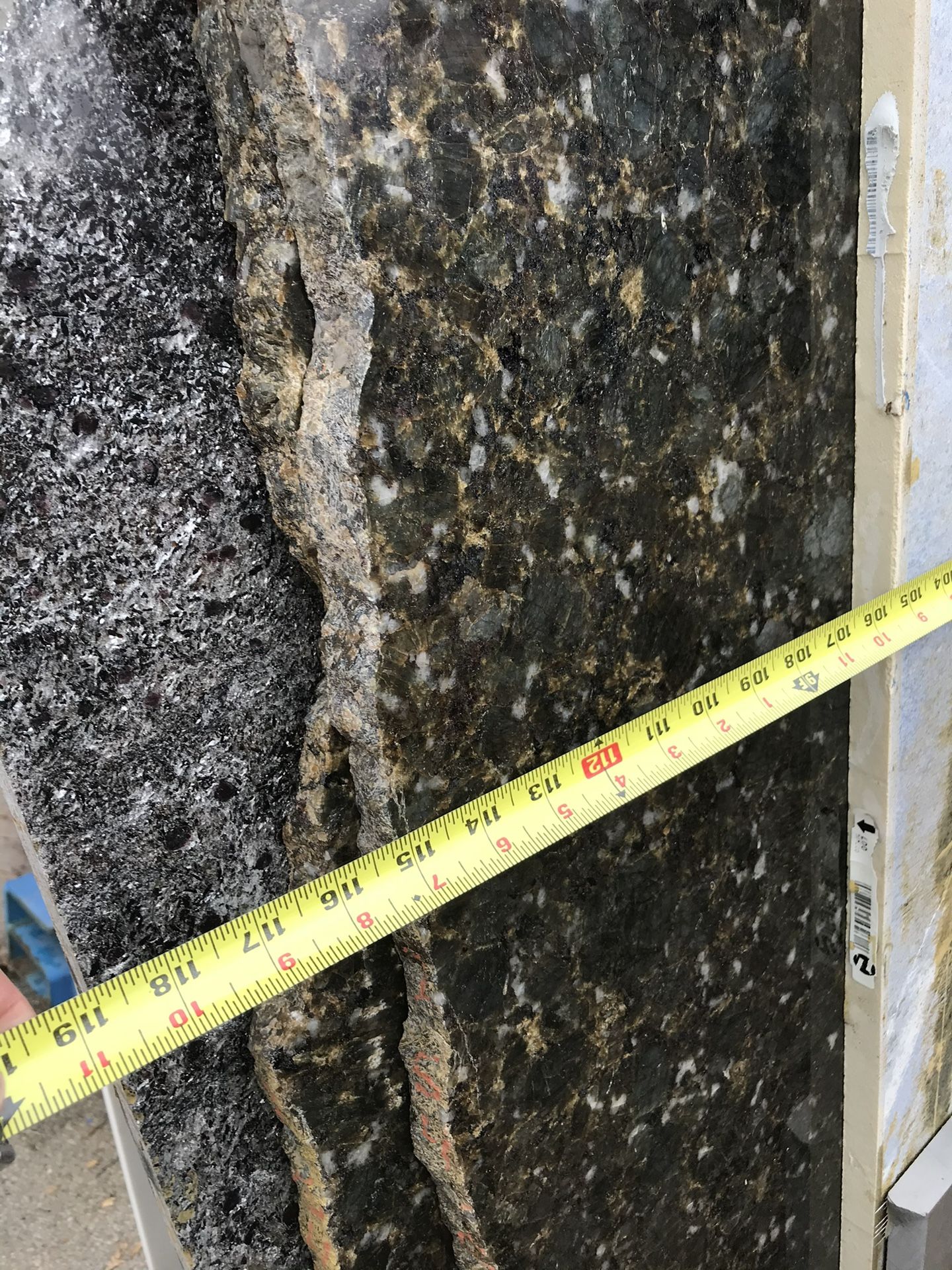 Green Oyster Granite Slabs!
