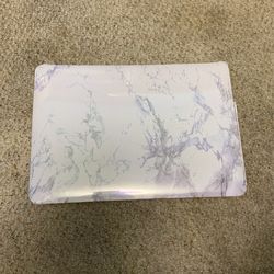 Macbook Air 13 inch white marble case