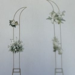 Curved Wedding, Floral, Or Balloon Arch