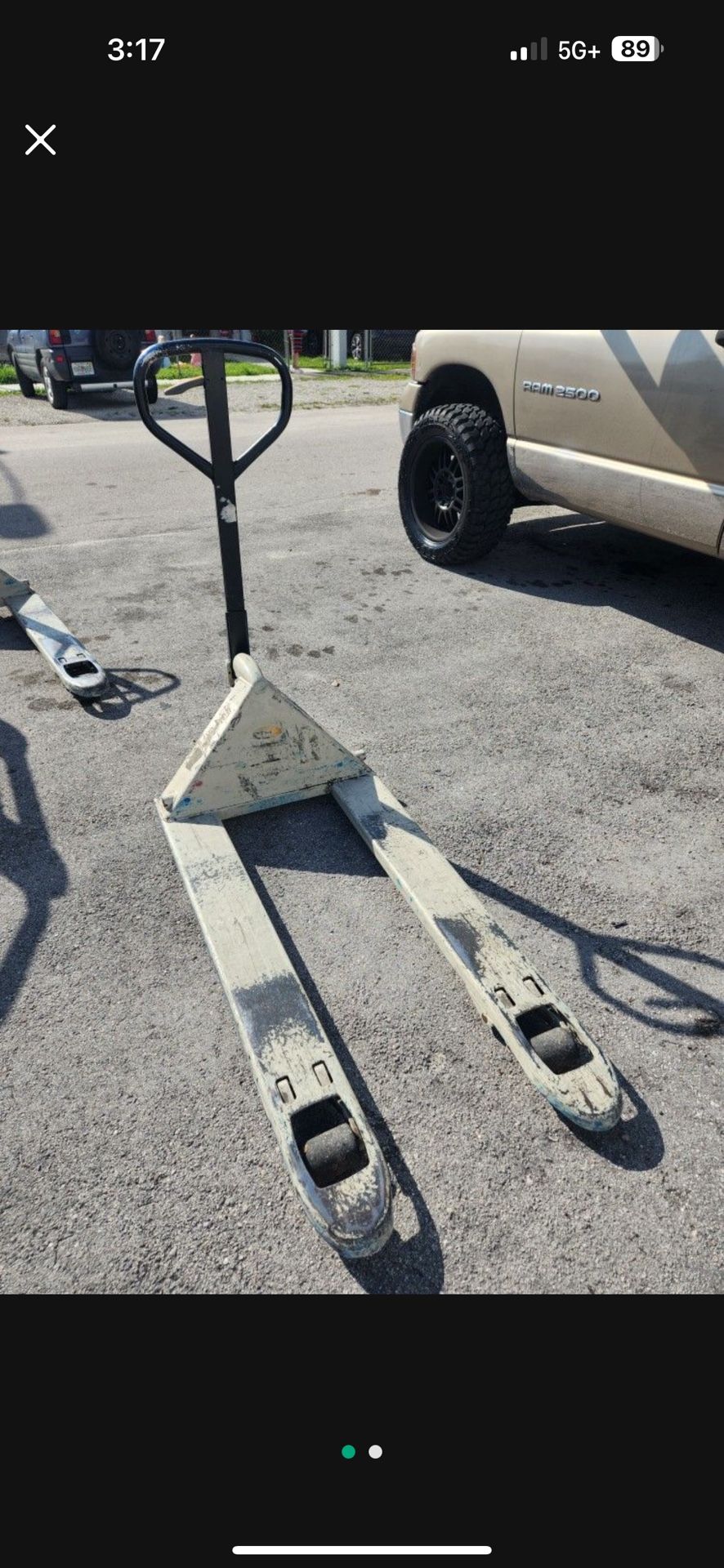 Crown Pallet Jack 5k Capacity