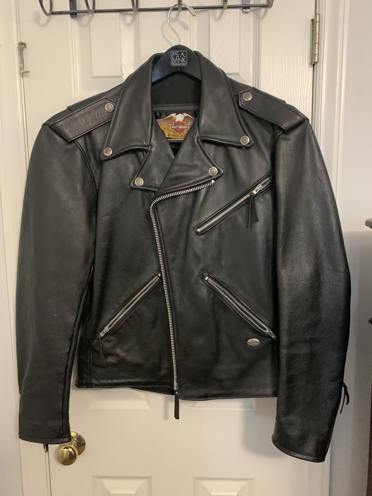 Woman’s Leather Harley Davison Jacket