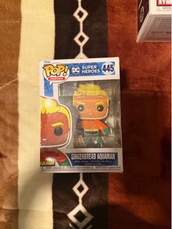 Gingerbread aquaman Funko pop