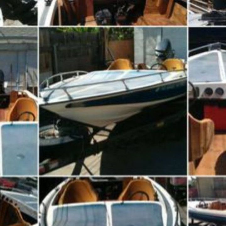 1978 Witchcraft boat. (17 ft.) With Trailer