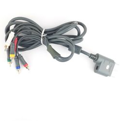 Microsoft Xbox 360 Brand Component HD AV Cable Works Perfectly Switch Switch To Audio Video Or HDTV As Desired | Will Remove When Sold