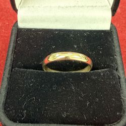 14kt Gold Weeding Band Gold Ring Size 10