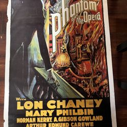 36“ X 24“ The Phantom Of The Opera Poster