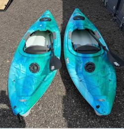 His & Hers Matching Pelican Odyssey Kayaks