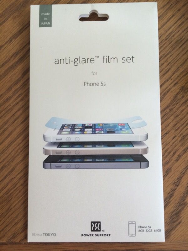 iPhone 5s Anti-Glare Film Set