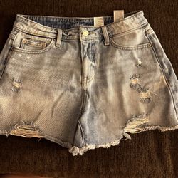 True Time Size 6 Jean Shorts