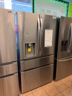 LG 26 Cu. Ft. Smart Counter Depth Max French Door Refrigerator with Full Convert Drawer