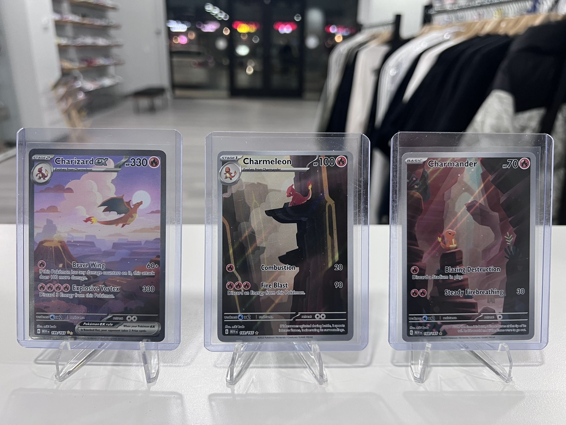 Pokeemon Charizard ex - 199/165 - SV: Scarlet & Violet 151