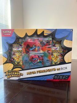 Pokémon Mega Evolutions Ascended Heroes Mega Feraligatr  EX Box
