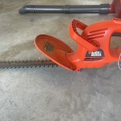 Black and decker hedge trimmer