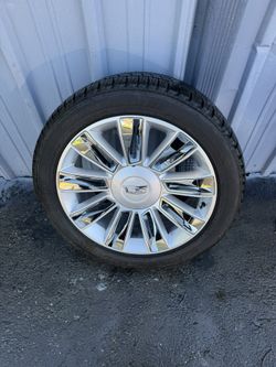 Brand New Factory Caddillac 22 Inch Wheels And Tires