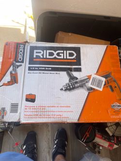 Ridgid mixer