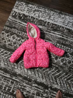 Girls Puffer Jacket Sz 5