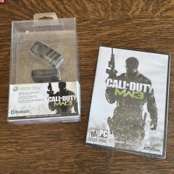 Call Of duty MW3 Wireless Headset And Software 