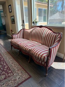 Antique Victorian style couch for restoration