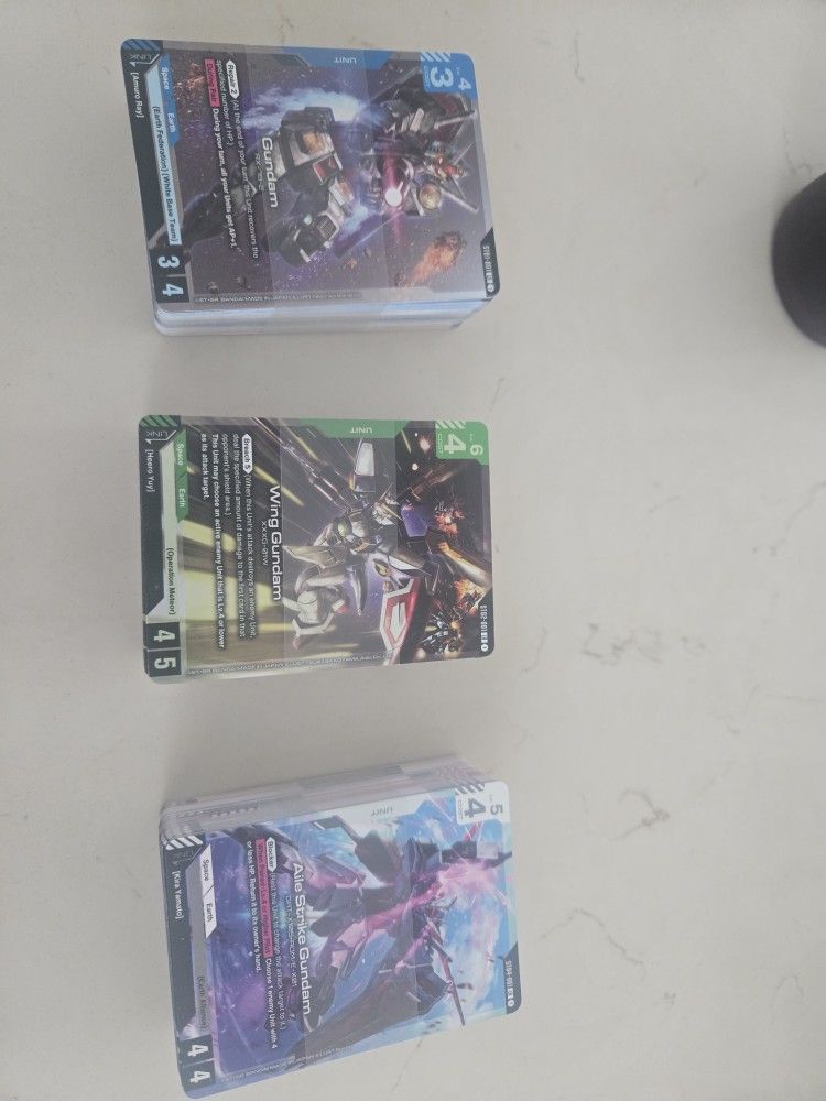 Selling Gundam Card Game Bricks