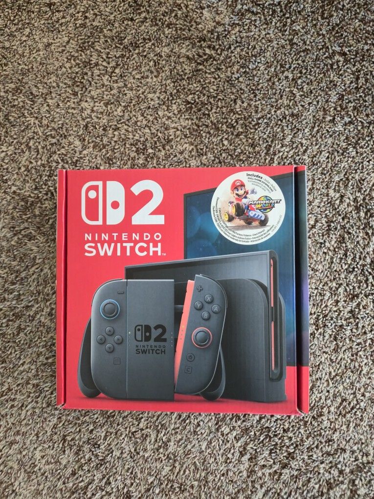 Nintendo Switch 2 Mario Kart World Bundle BRAND NEW