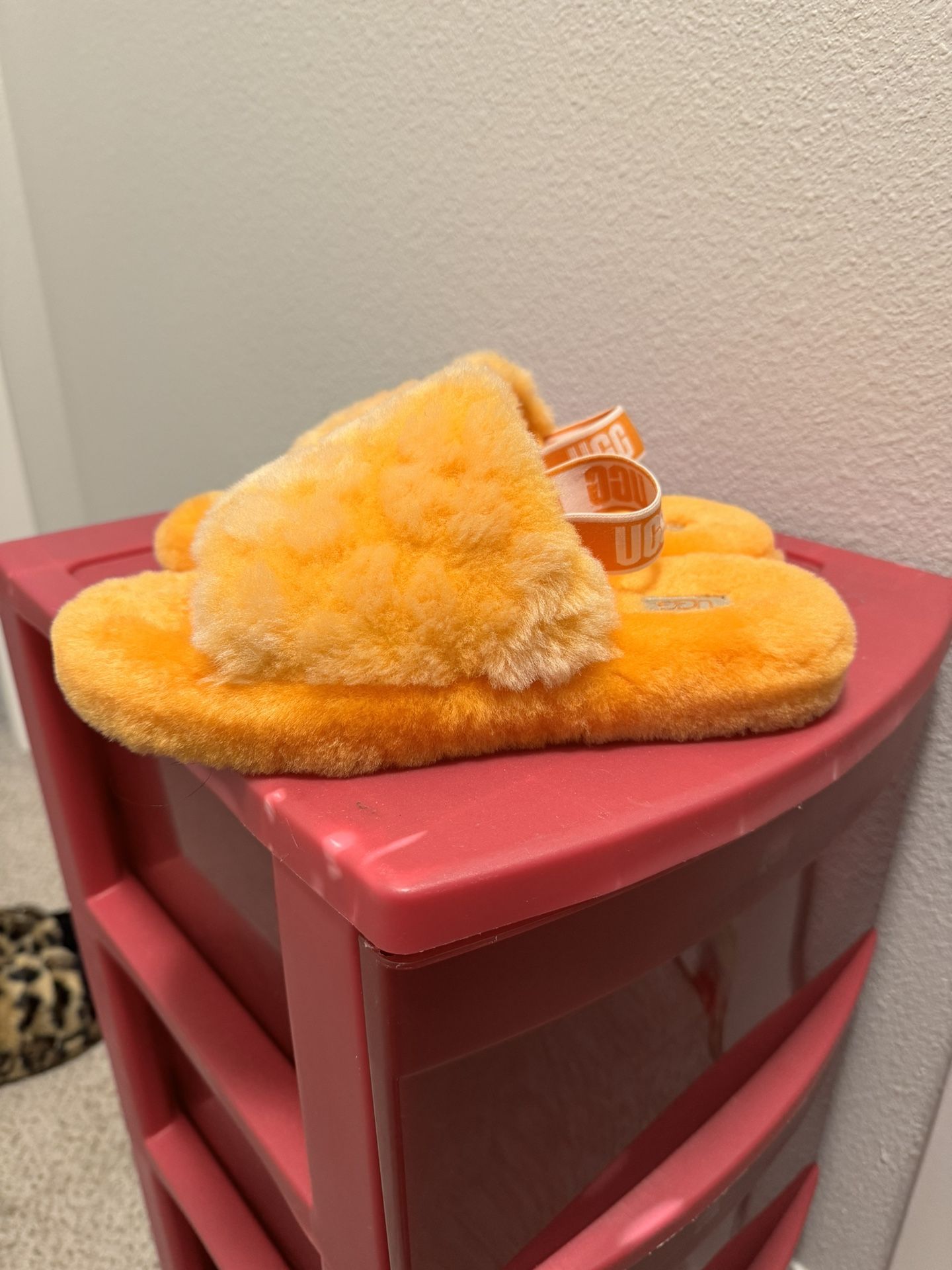 Orange Ugg Slippers
