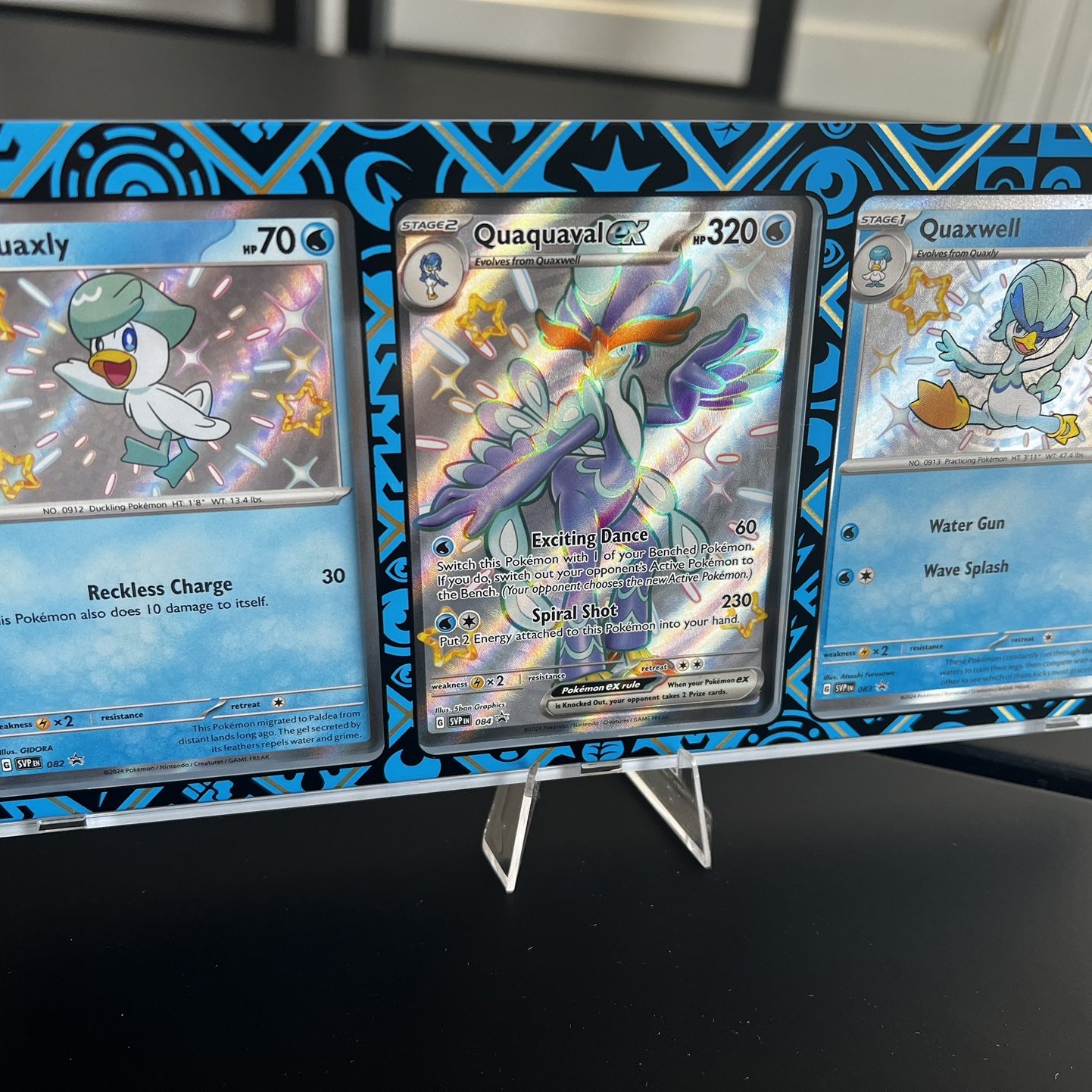 quaxwell pokemon card value Quaquaval ex - 273/193 - Paldea Evolved Listed cards may have imperfections. Quaquaval Reverse - Surging Sparks