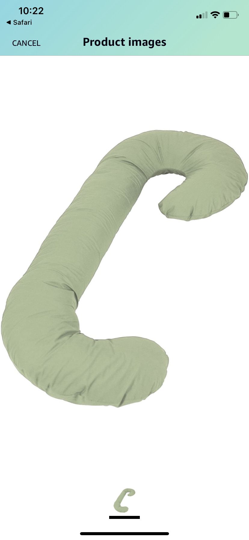 Leachco snoogle Maternity Pregnancy Body Pillow Washable Cover!