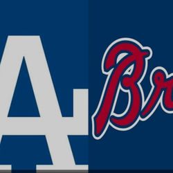 DODGERS VS BRAVES - SELLING 2 FIEKD TICKETS FOR TODAY'S GAME