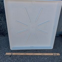 Washing Machine Pan 30"x32" Washer Drain Tray