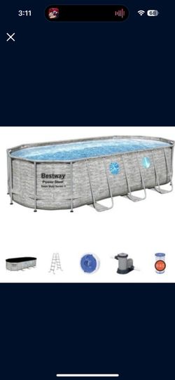 Oval Swimming Pool For Sale !!