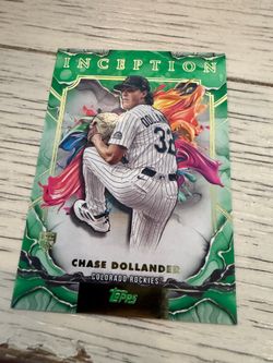 Chase Dollander Inception card 2025